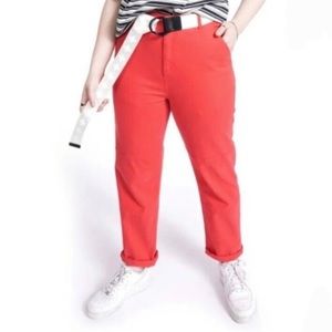 BP Wolfgang Red Utility Pants XS